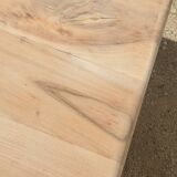 Solid wood farmhouse table, 220 cm