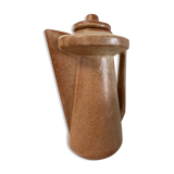 Carafe cafetière en grès vintage