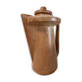 Carafe cafetière en grès vintage