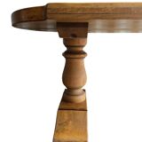 Solid wood monastery dining table