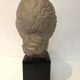 Bust Greek goddess marble base 1970