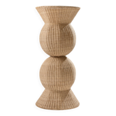 Ares rattan column lamp