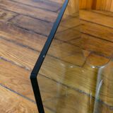 Tempered glass coffee table