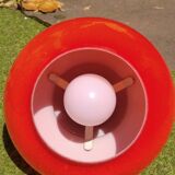 Vintage opaline pendant light
