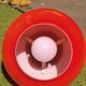 Vintage opaline pendant light