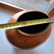 W.Germany 504-30 orange speckled vase 70s