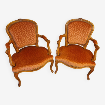 Pair of armchairs