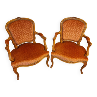 Pair of armchairs