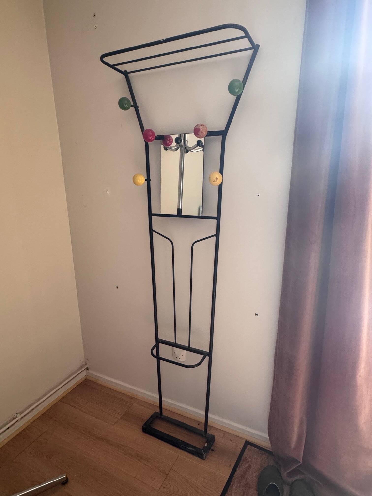 Cloakroom, coat rack