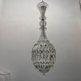 Murano Glass Crystal Light Pendant 1940’s