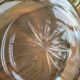 Crystal bowl trimmed surrounded gold metal