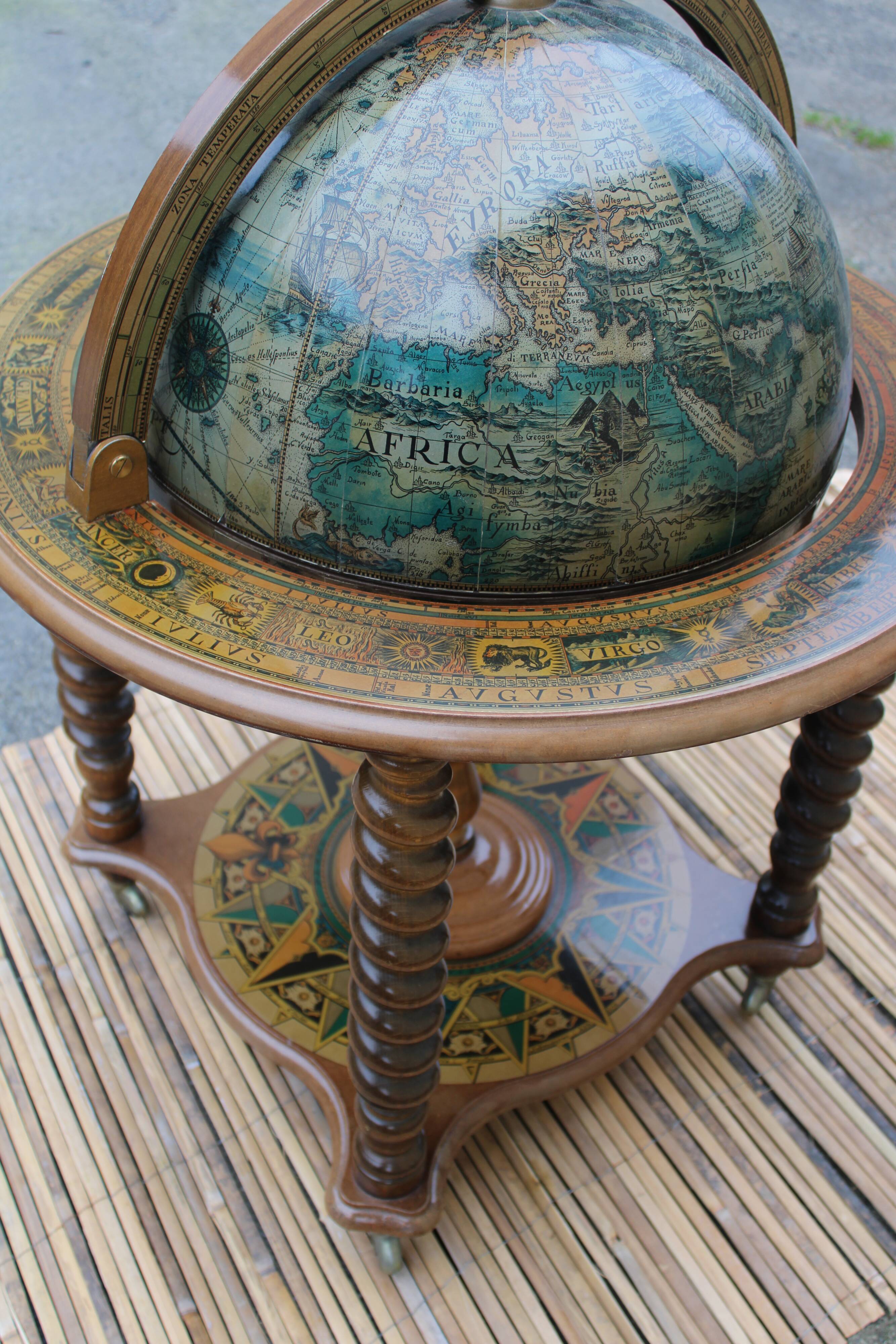 Italian globe bar