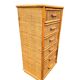Rattan chest of drawers / chest of drawers