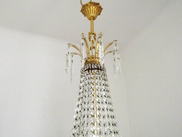 Lustre montgolfier 8 bras 12 lumières