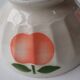 Lot de 2 anciens bols à facettes - motif pomme (ou pêche)