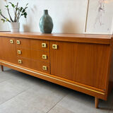 Vintage teak enfilade from the 1960s.