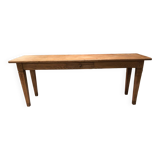 Old oak brewery table