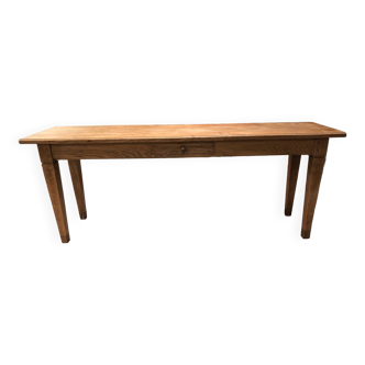 Old oak brewery table