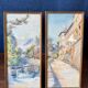 Pair of watercolours signed M.L, early 20th century, Provence