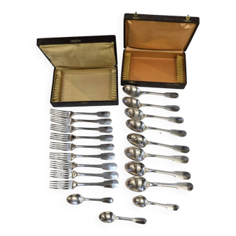 Ménagère Christofle En Métal Argenté 20 pièces milieu XXÈME