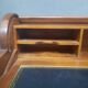 Louis XVI style cylinder desk in cherry wood