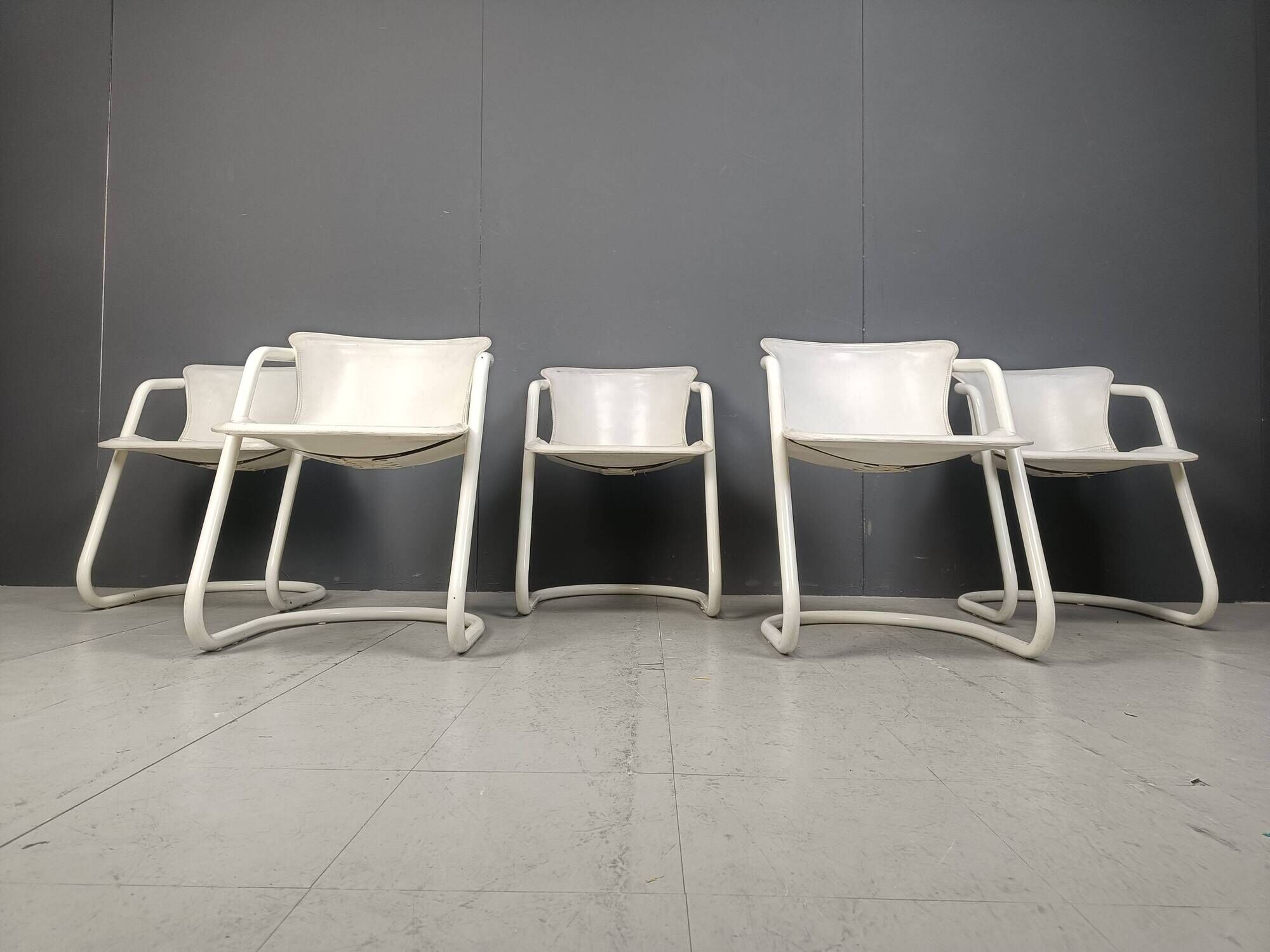 Vintage dining chairs by Metaform, set of 5 - 1970s