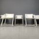 Vintage dining chairs by Metaform, set of 5 - 1970s