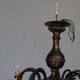 Chandelier style Dutch copper 10 lights