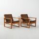 Pair of Børge Mogensen “Runner Chair” Lounge Chairs