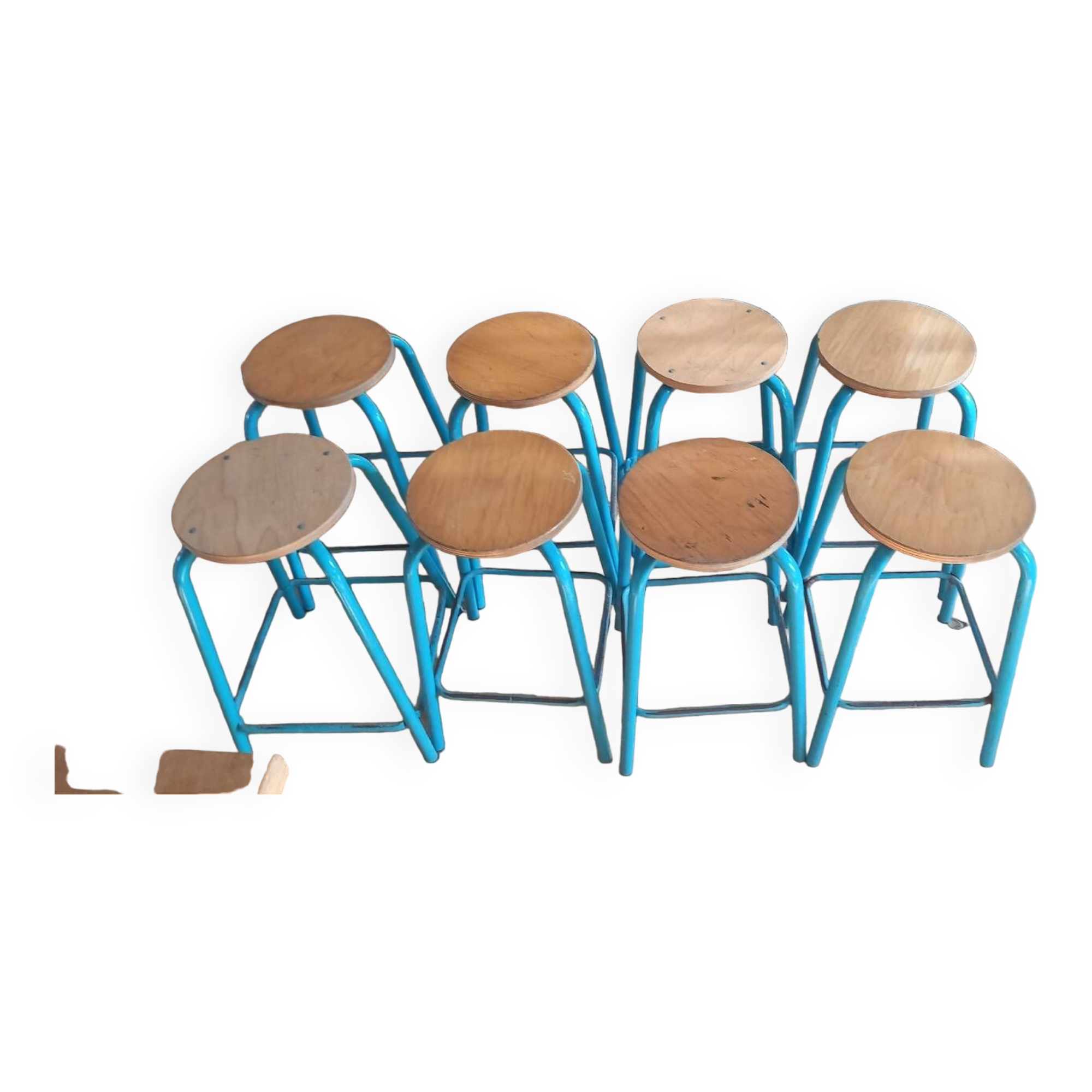 Set of 8 stools
