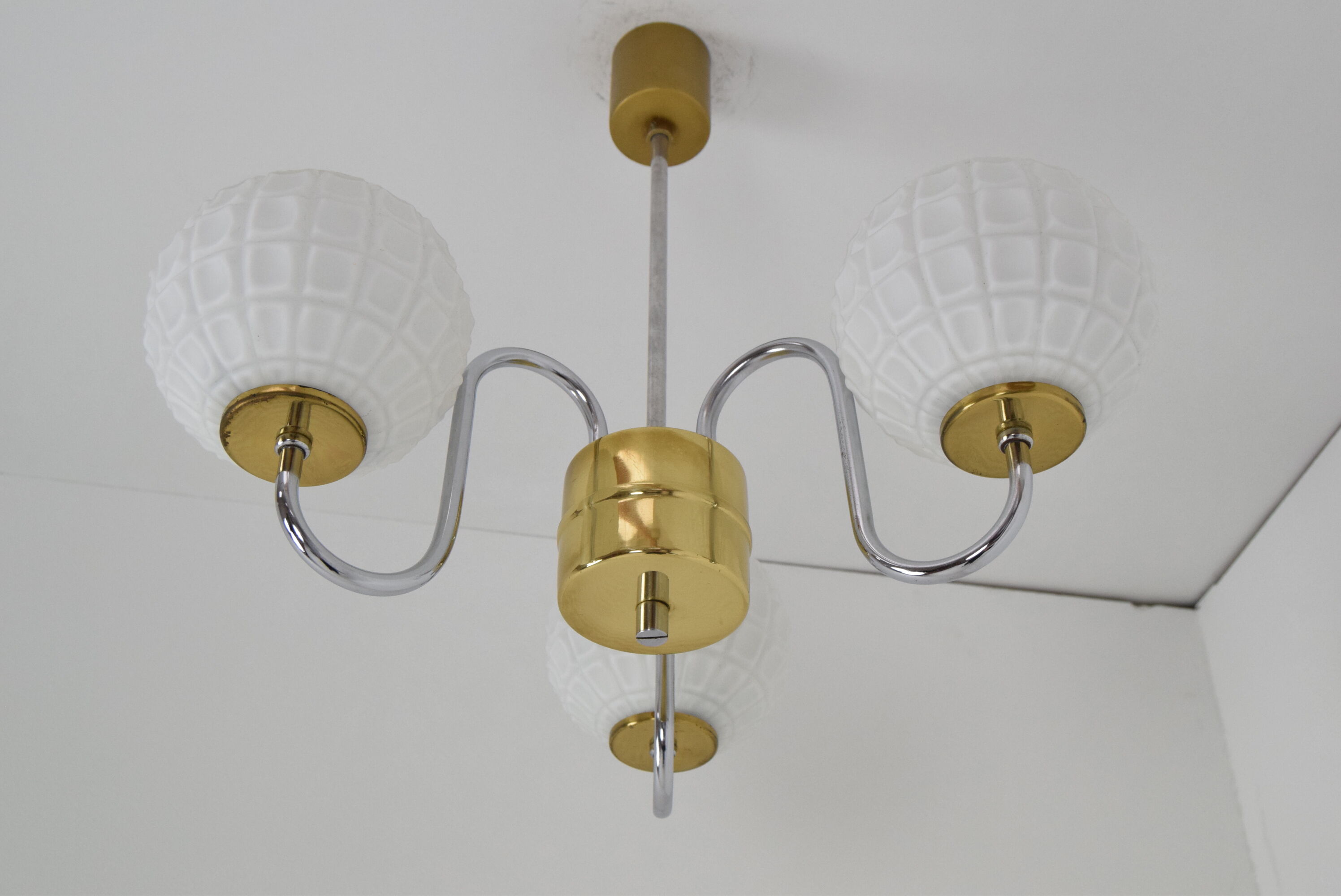 Mid-century Chandelier/Lidokov,1960's.