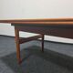 Table basse danoise réglable en teck, Kai Kristiansen