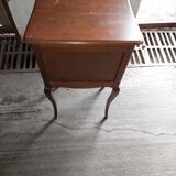 Vintage wooden bedside table