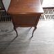Vintage wooden bedside table