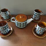 Boch la louviere vintage coffee service. nut