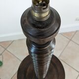 Wooden floor lamp turned 40s