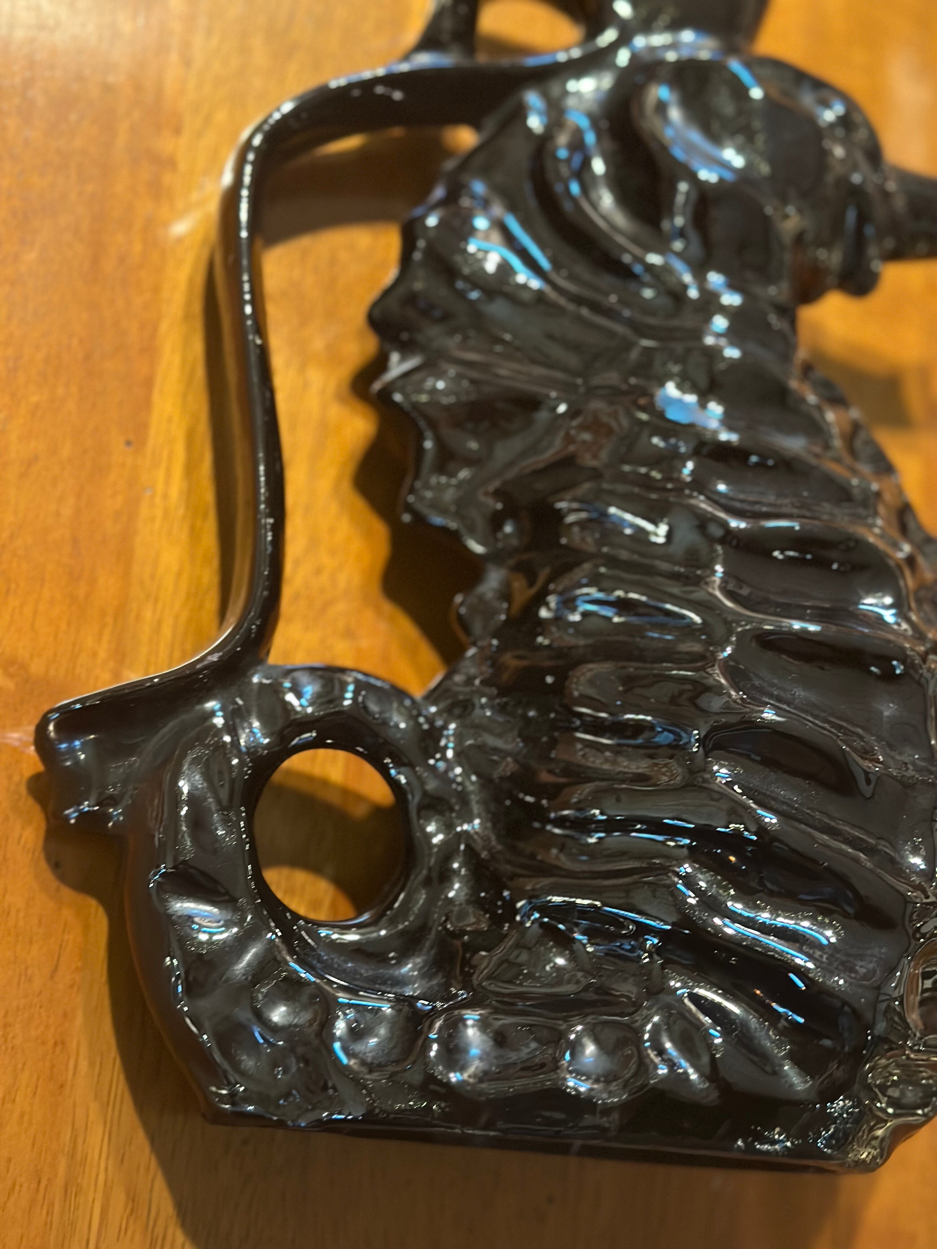 Vallauris seahorse pitcher 1960