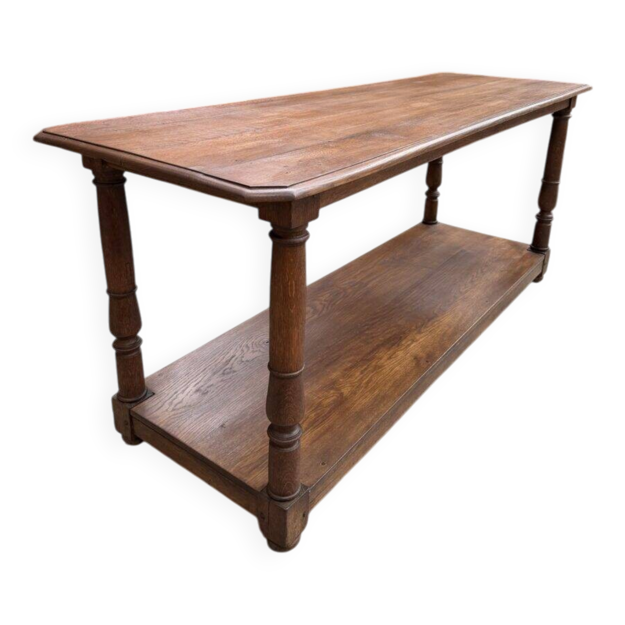 Draper's table from the early 20th century in oak