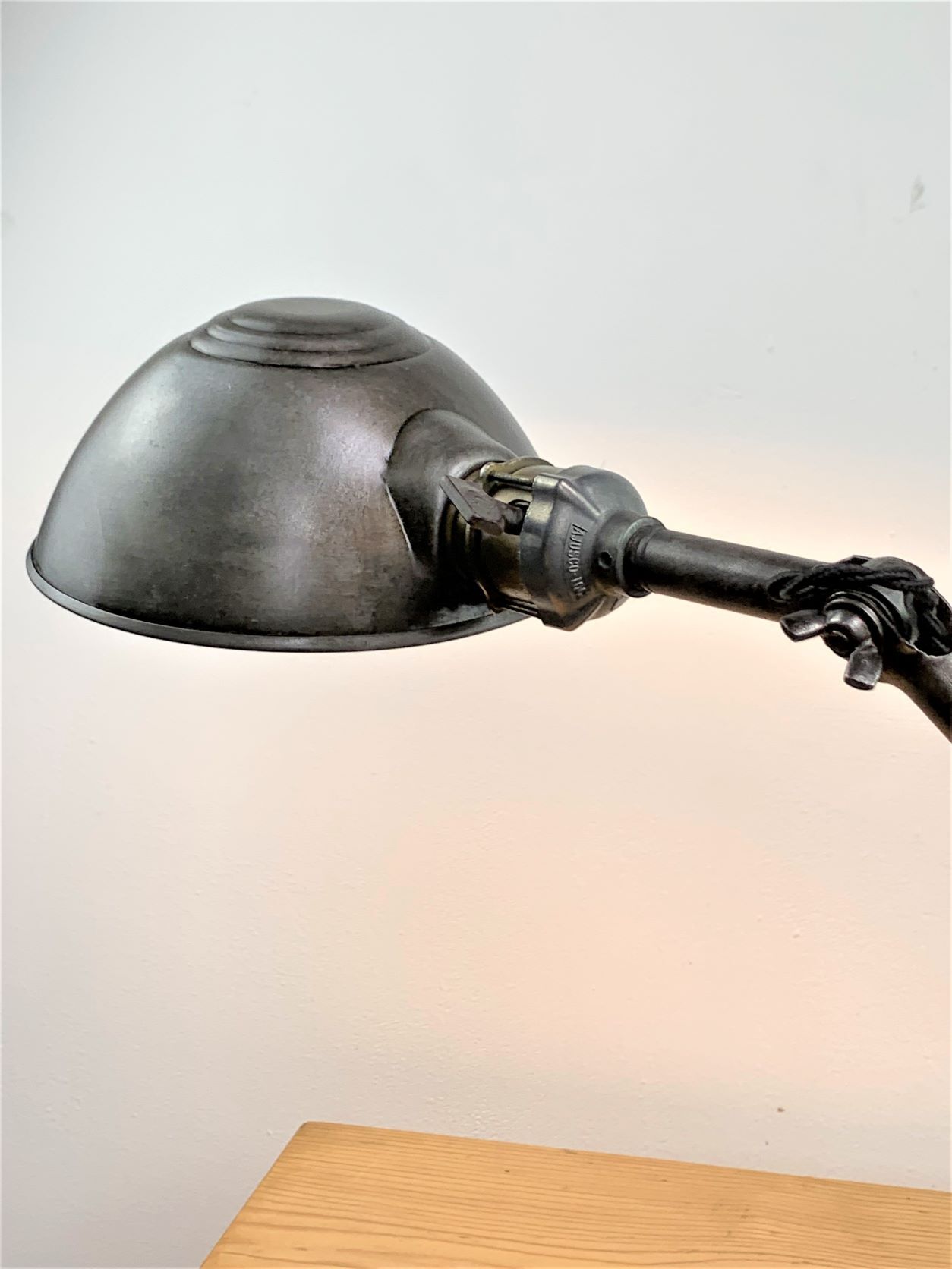 Ajusco adjustable fixture co milwaukee wis old american lamp brand ajusco 1930