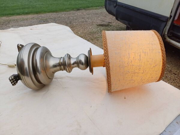 Lampe en étain des Années 60