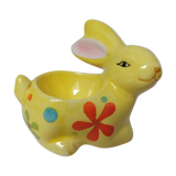 Coquetier in dabbling earthenware
