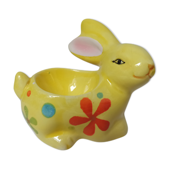 Coquetier in dabbling earthenware