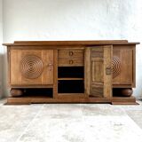 Art deco cabinet by charles dudouyt