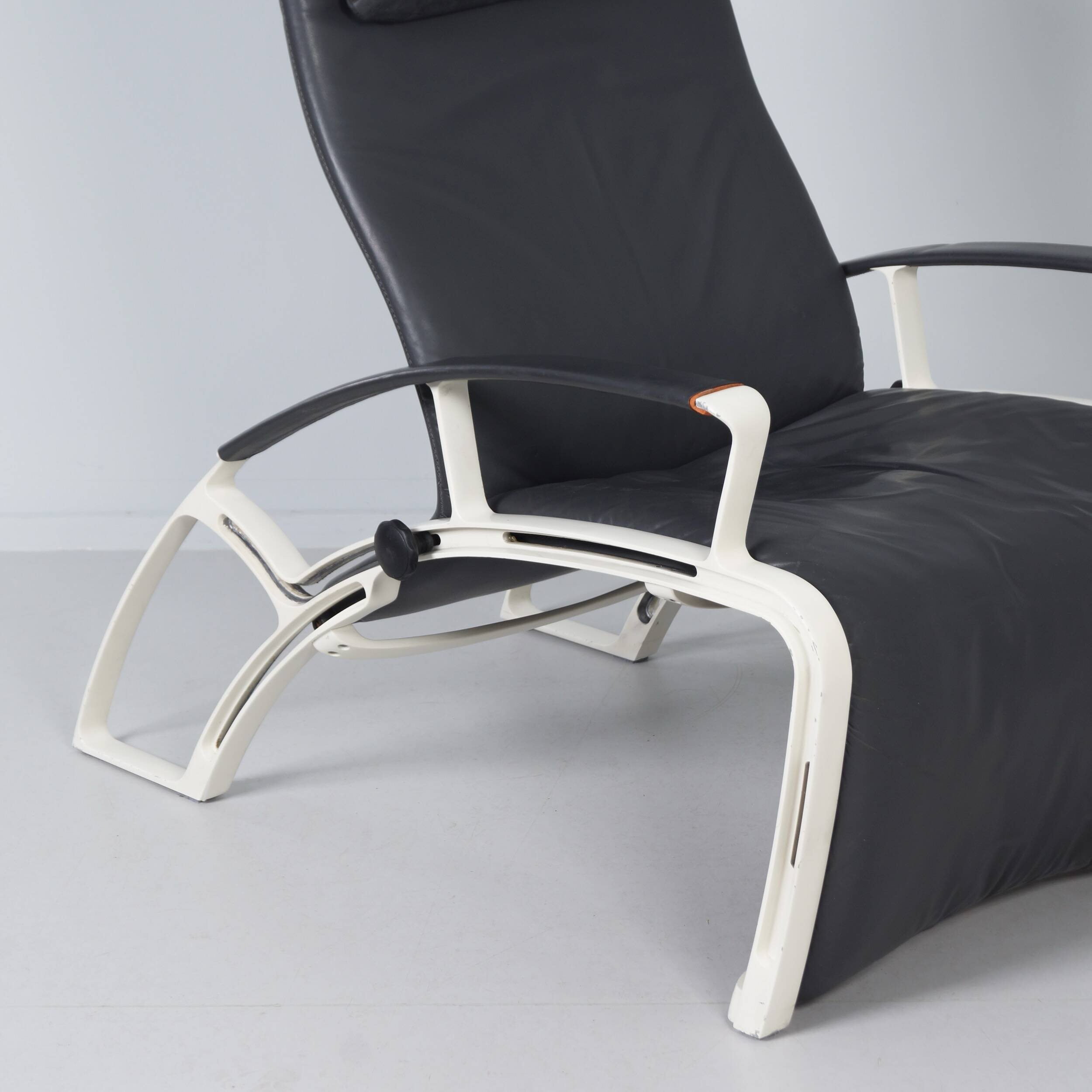 Lounge chair IP84S – Ferdinand Alexander Porsche for Interprofil, Germany, 1980s