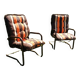 Vintage garden armchairs