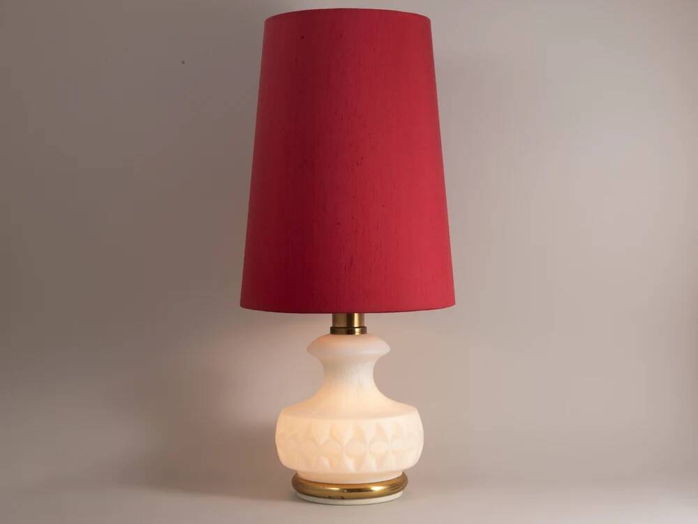 1960s Peill & Putzler table lamp with illuminated base