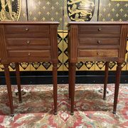 Pair of Art Deco style bedside tables