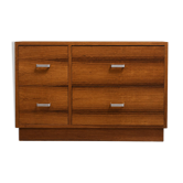 Rio rosewood commode, Swiss, circa 1970.