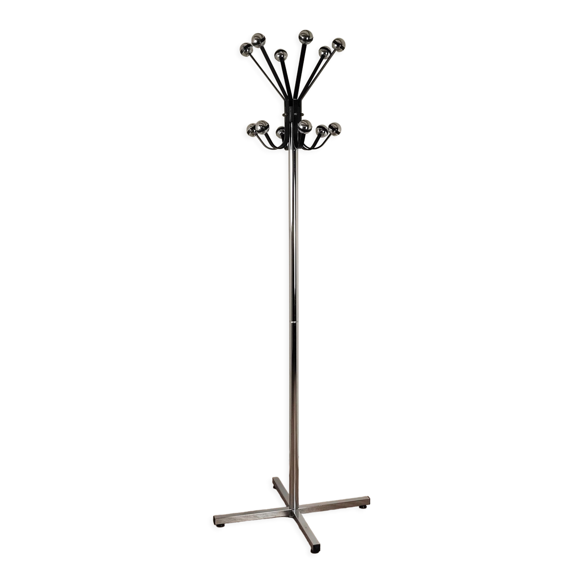 Chrome coat rack 70s