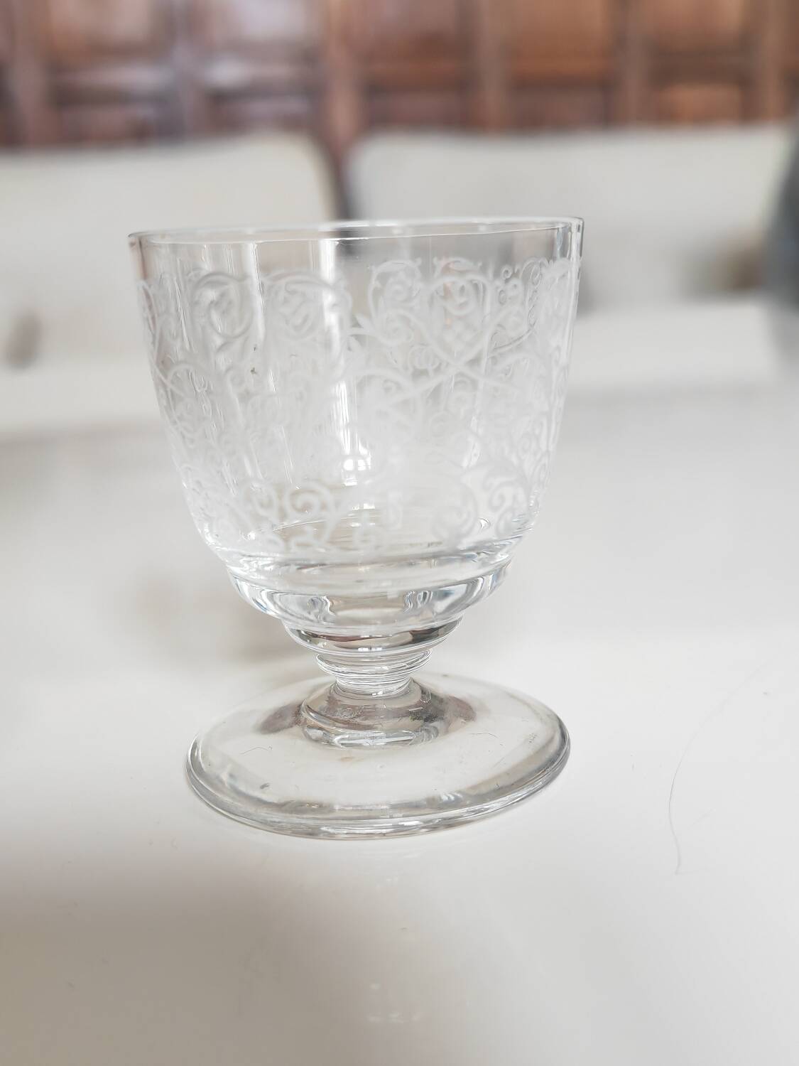 Baccarat liqueur glass